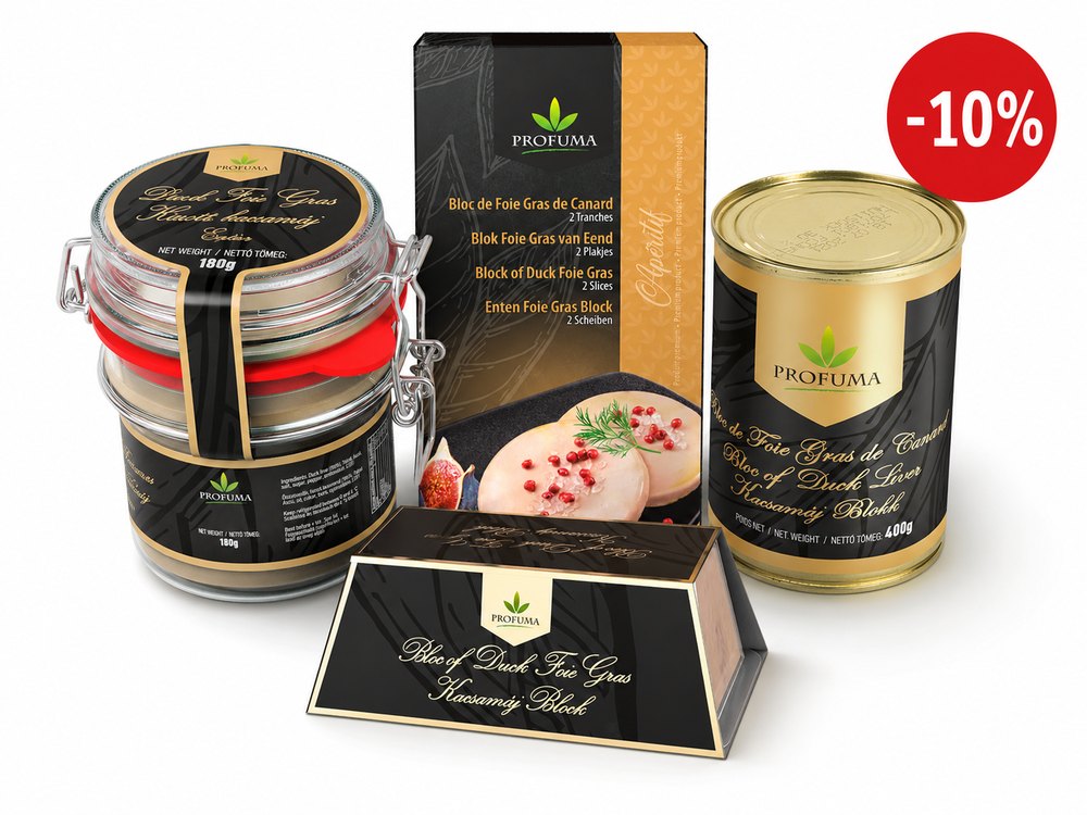 Pack Délice Foie Gras Famille — sélection Profuma